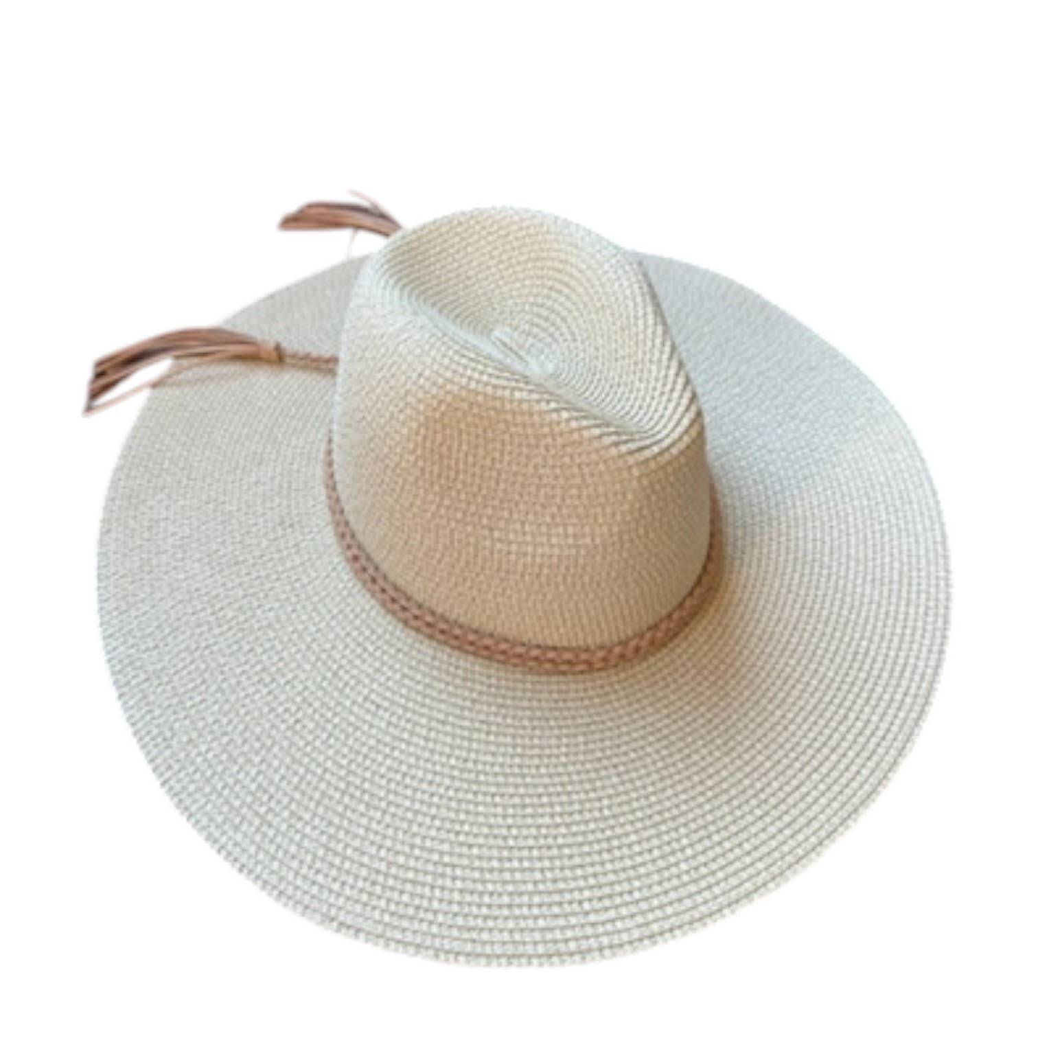 Portia Hat - Vente Chapeau de paille – unisexe - Chapeau de rancher en paille d'inspiration occidentale3