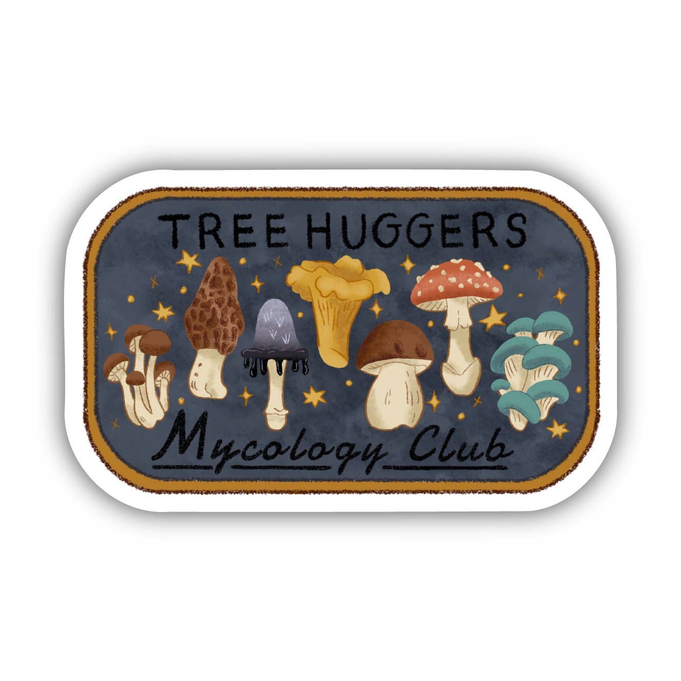 Big Moods - Wholesale Sticker - Tree Huggers Mycology Club Sticker