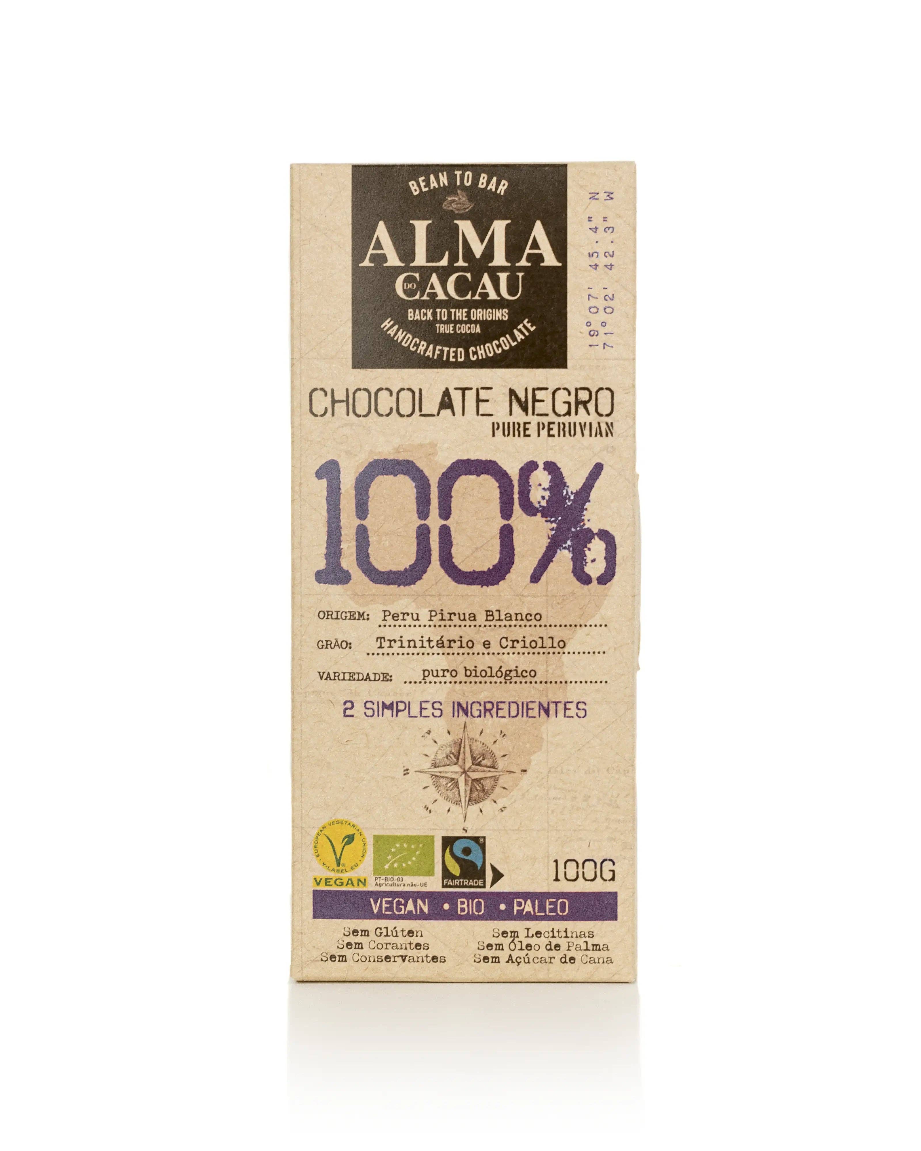 Nómada Chocolates - Wholesale Chocolate Bar - 100% Cocoa Origins - Organic Dark Chocolate0