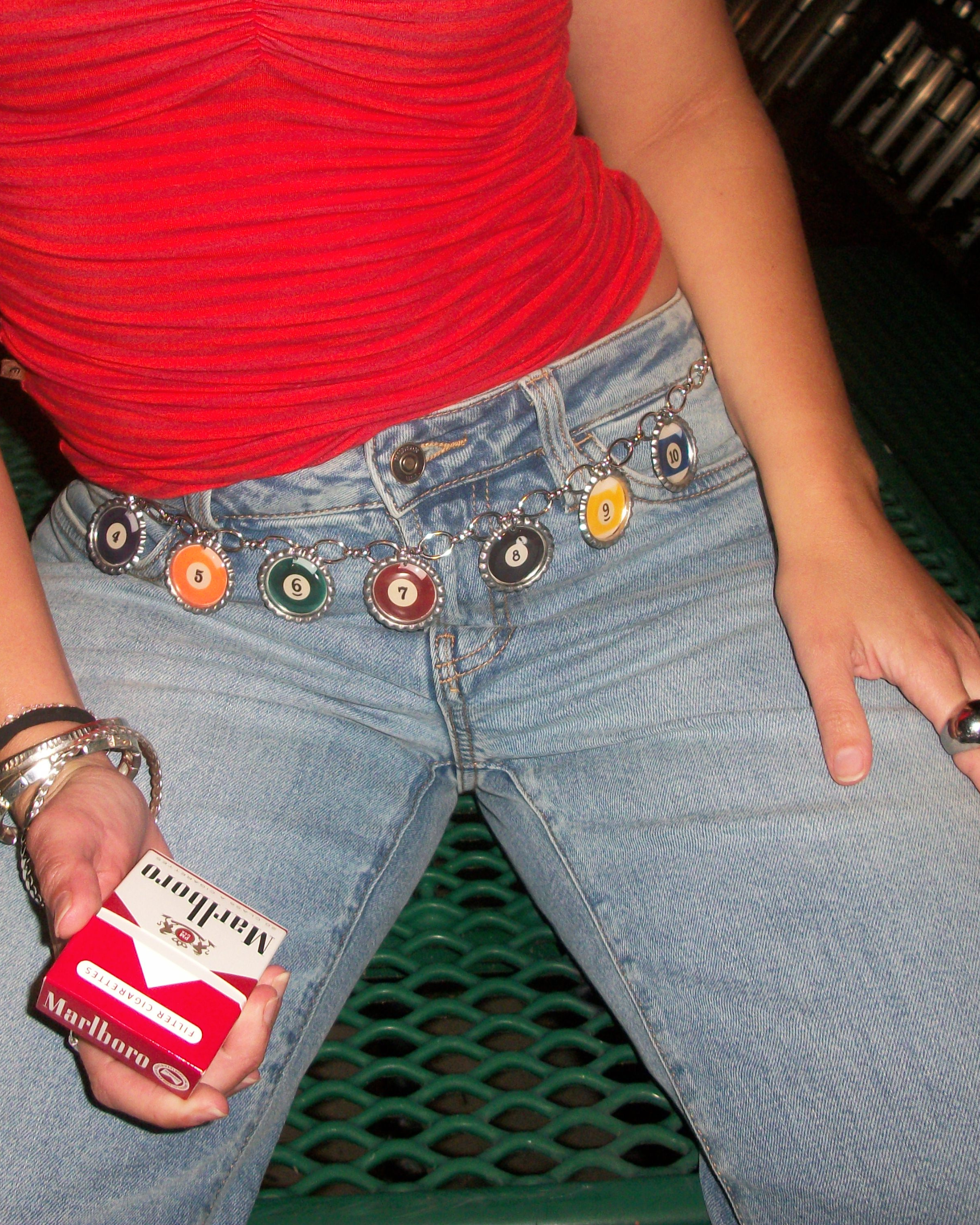 Painted Lady - Wholesale Belt - Women's - Billiard Chain Belt2