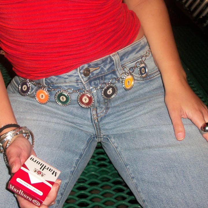 Painted Lady - Wholesale Belt - Women's - Billiard Chain Belt2