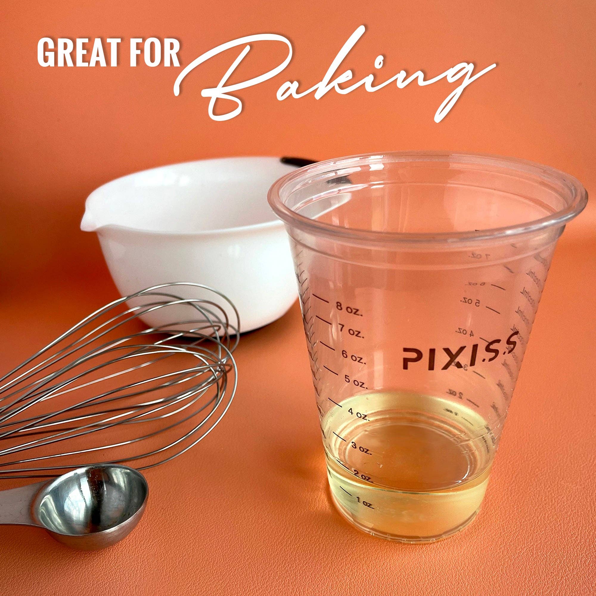 Pixiss - Wholesale Measuring Cup - PIXISS Disposable Mixing & Measuring Cups - 10oz.5