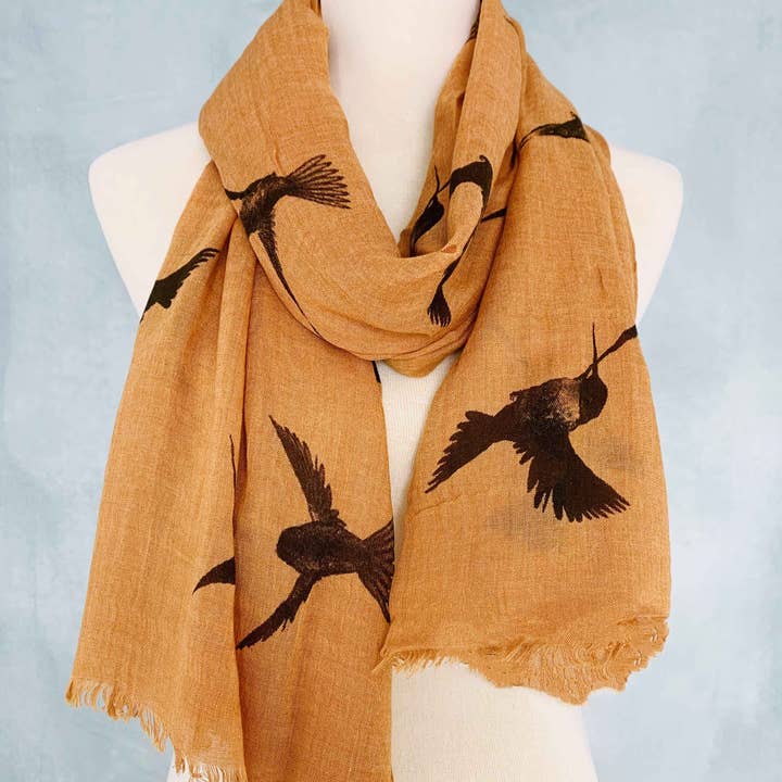 JC Sunny Fashion - Wholesale Scarf - Women's - Hummingbird Scarf