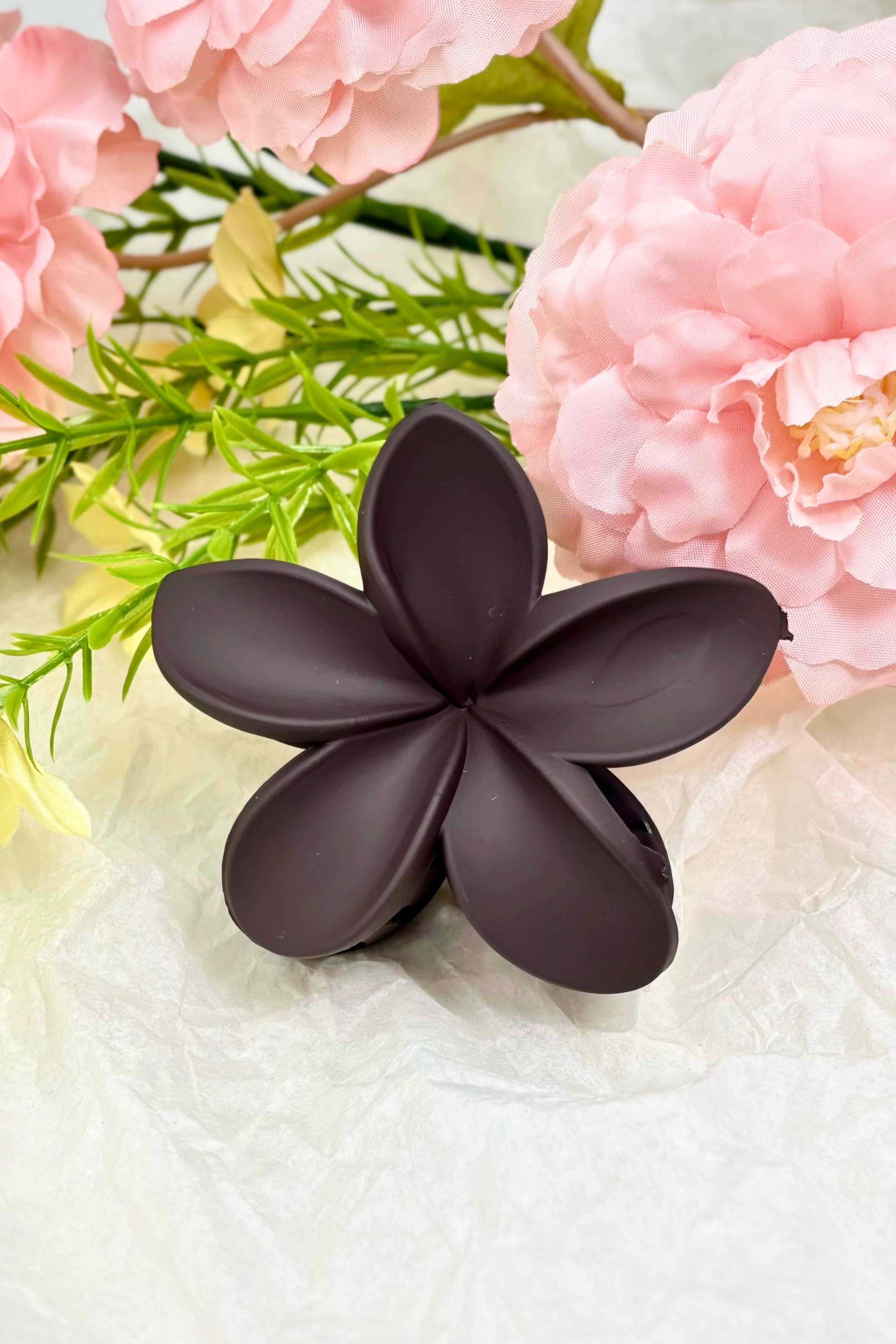 BYREN | ÉLINE L'ATELIER - Wholesale Hair Accessories Set - Women's - Matte flower hair clip YH522