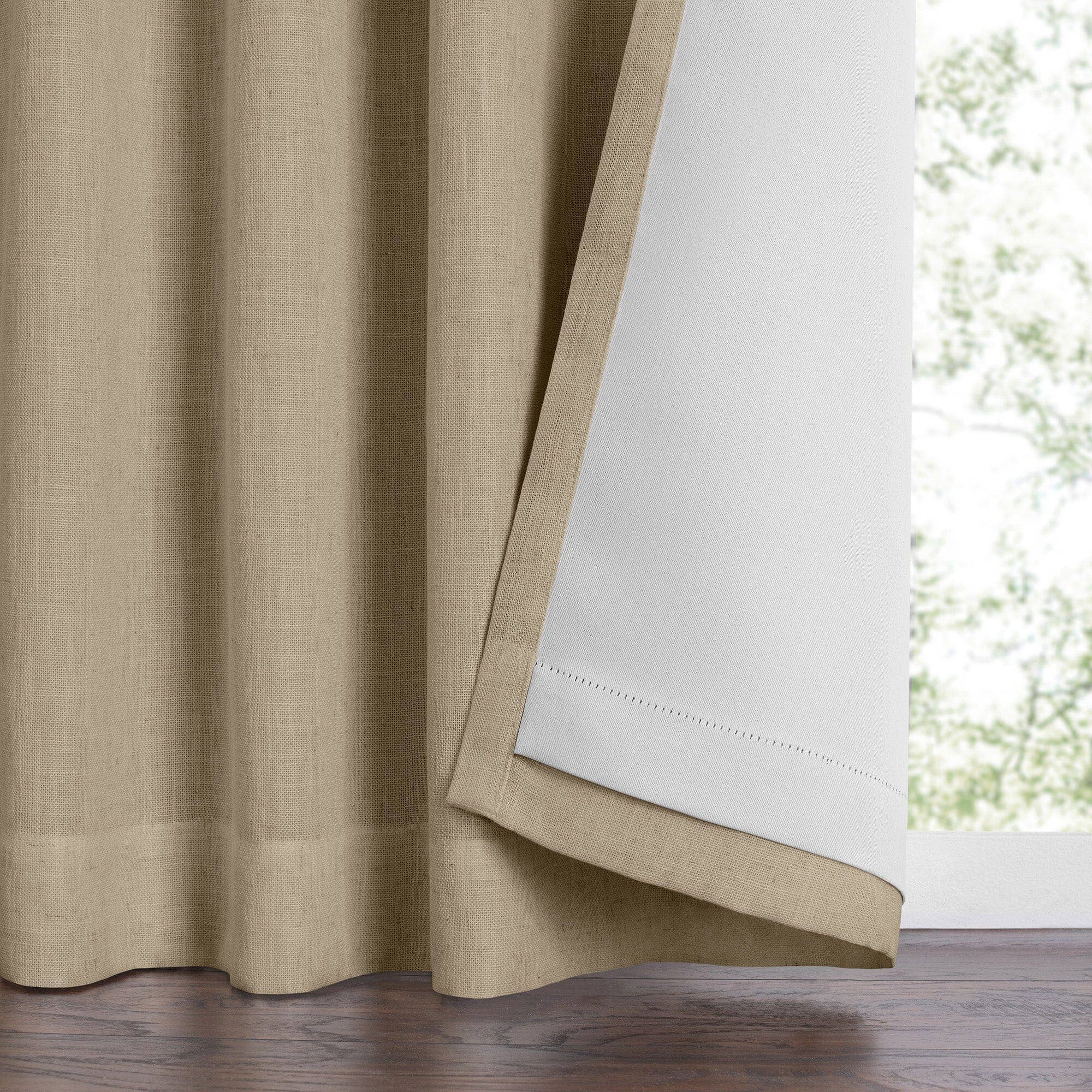 Threadmade Home - Wholesale Curtain - Harrow Solid Texture Blackout Window Curtain Panel10