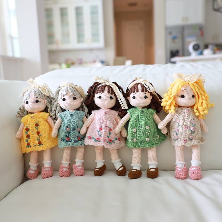 Handgjord Virkad Docka | Mjuk Amigurumi Leksak för wholesale av Finer Embroidery