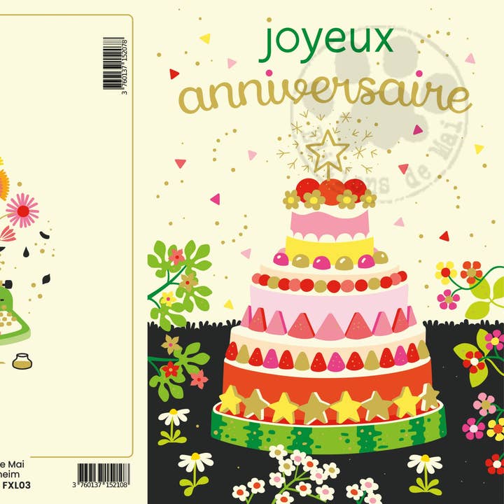 FXL03 - Riesige Doppelkarten für den Großhandel von Editions de Mai