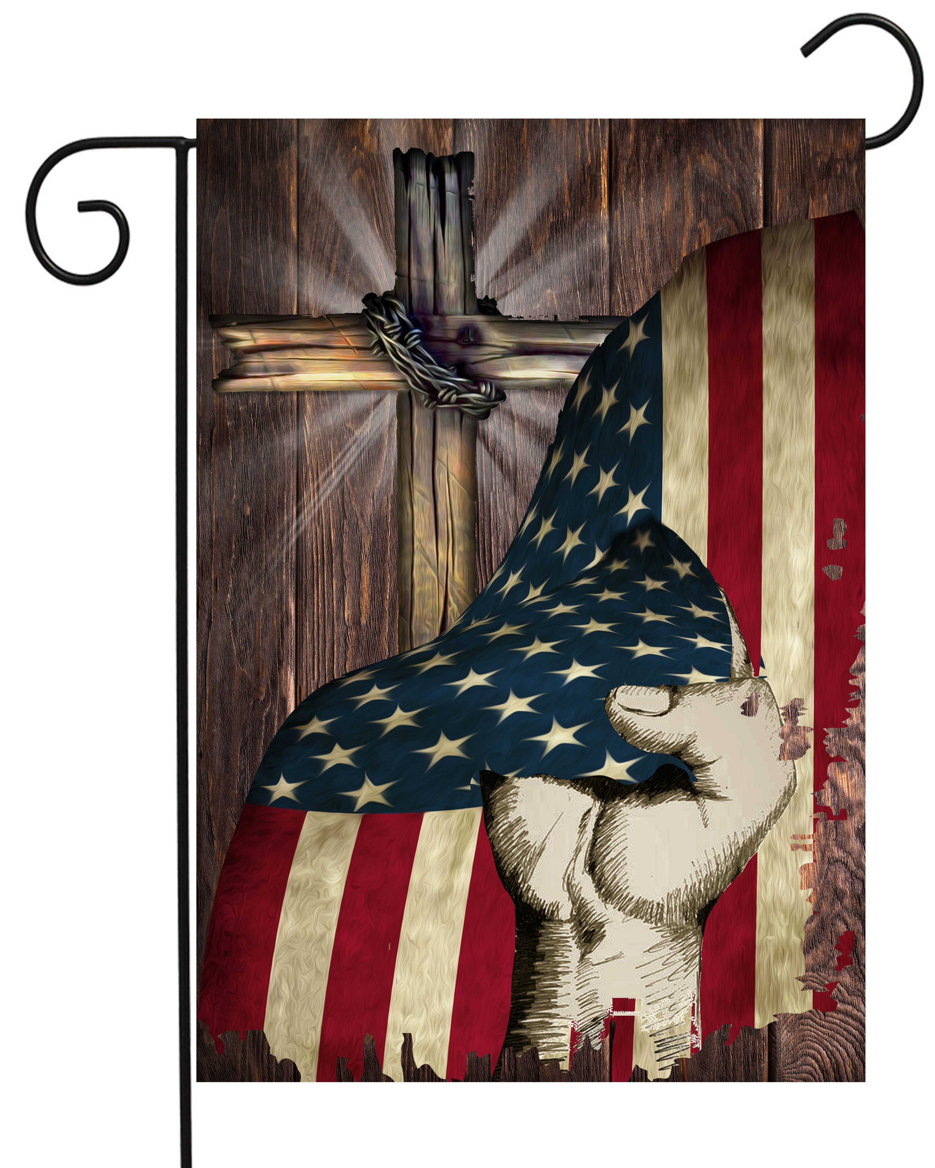 Happy Cow Lawn Decor - Wholesale Vlag - Eerste Vlag en Kruis Tuinvlag