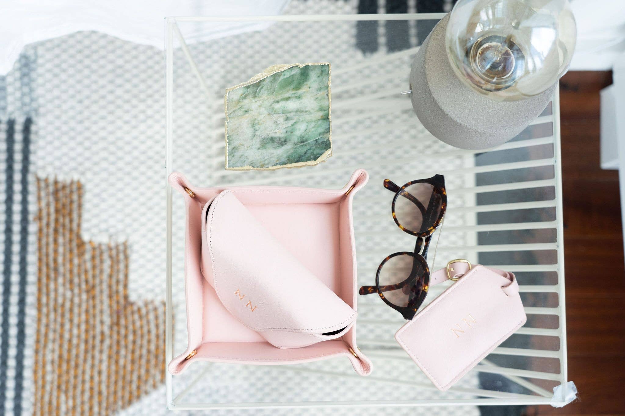 ROYCE New York - Vendita all'ingrosso Custodia/supporto per occhiali - Donna - Custodia per occhiali da sole foderata in10