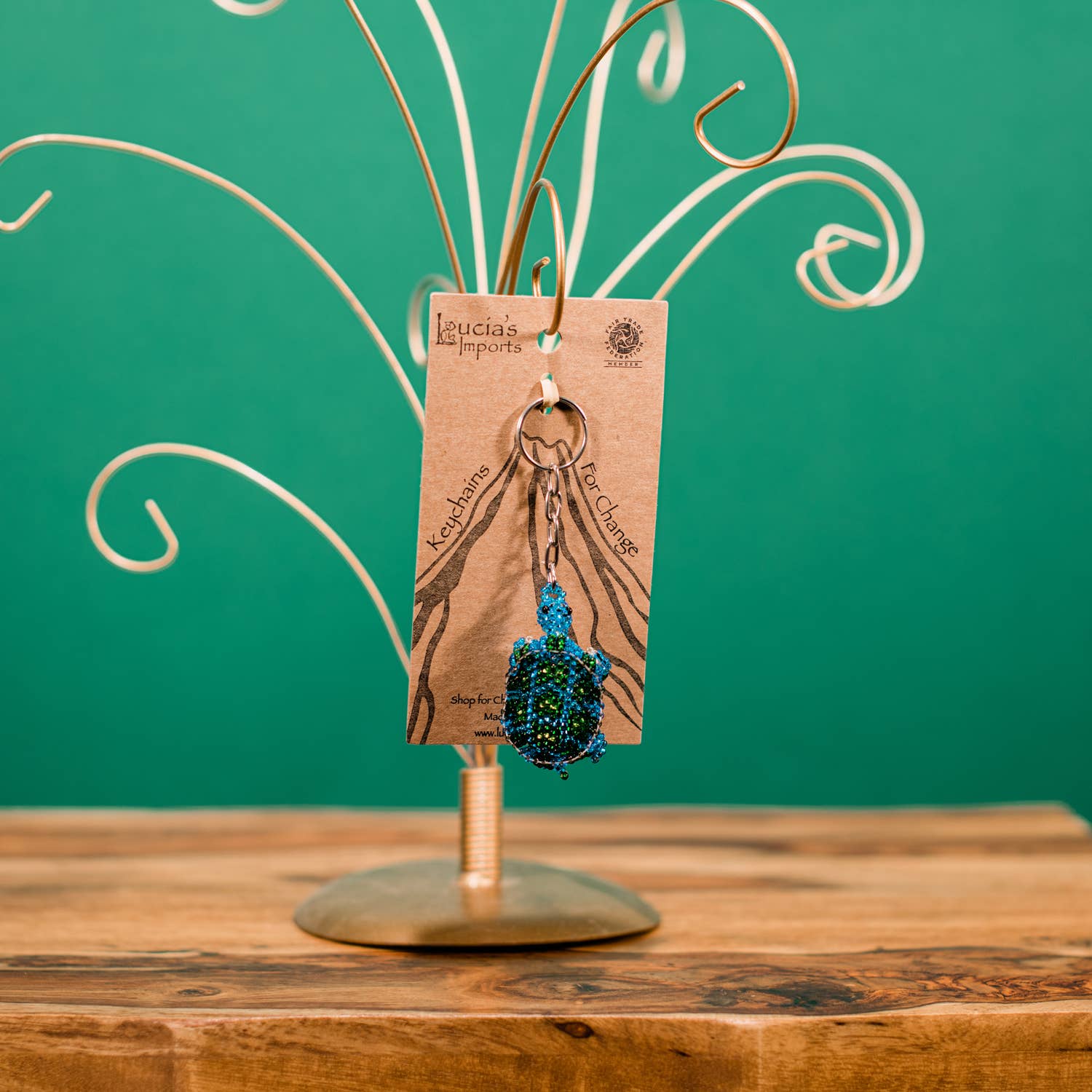 Lucia's Imports - Wholesale Keychain - Women's - Turtle Beaded Keychains2