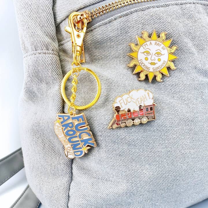 Jubly-Umph - Wholesale Keychain – Unisex - Fuck Around And Find Out Keychain2