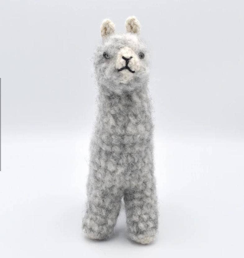 「FUNJI」In Japan - Wholesale Knitting/Crochet Supplies - Amigurumi Alpaca Crochet Kit with Alpaca Yarn DIY Craft Gift4