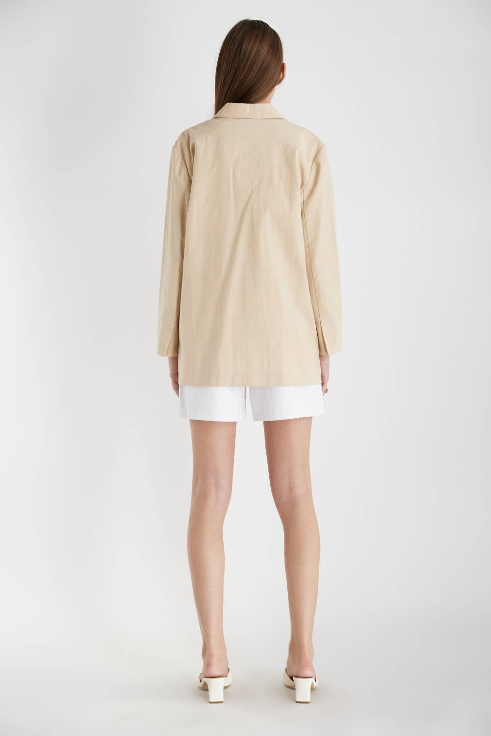 MOD REF - Wholesale Blazer - Women's - The Arla Jacket | Oversized Linen Blazer25