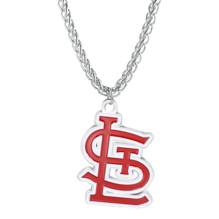 MLB St. Louis Cardinals Primary Team Logo Necklace for wholesale by Simran International