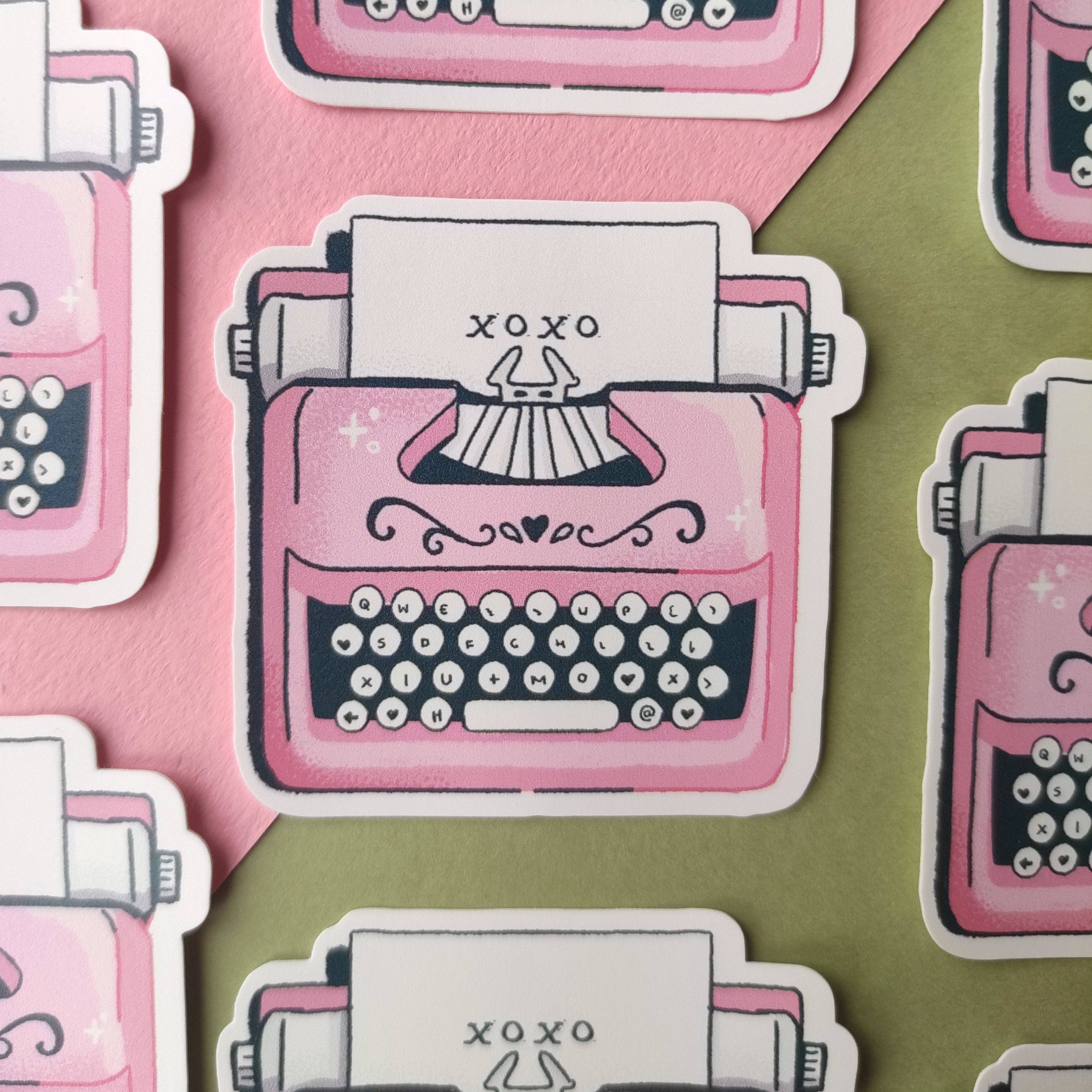 Eve Anderson Draws – wholesale Sticker – Typewriter Sticker1