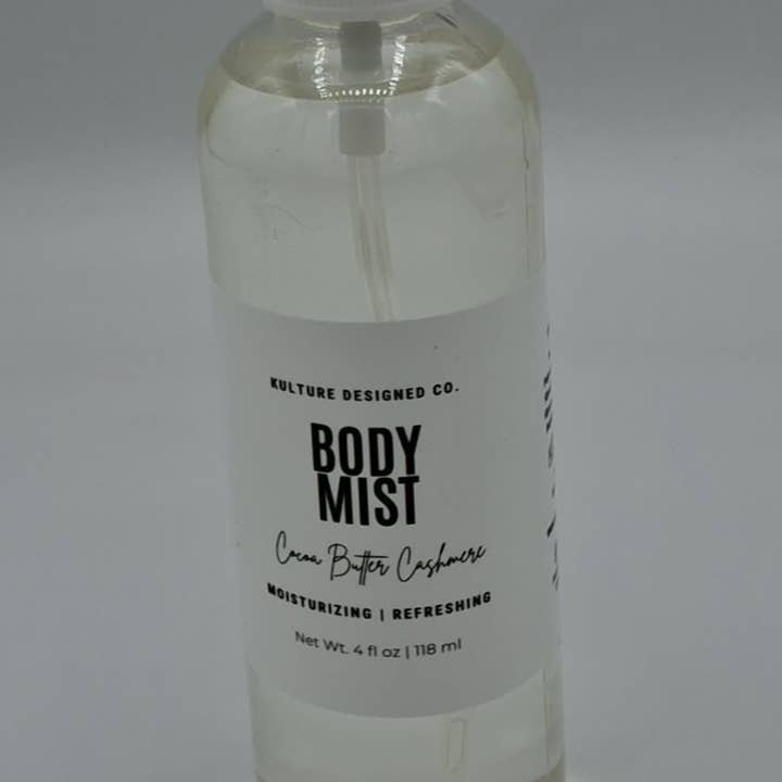 KAKAOSMØR KASHMIR KROPSSPRAY for engroshandel hos Kulture Designed Co.