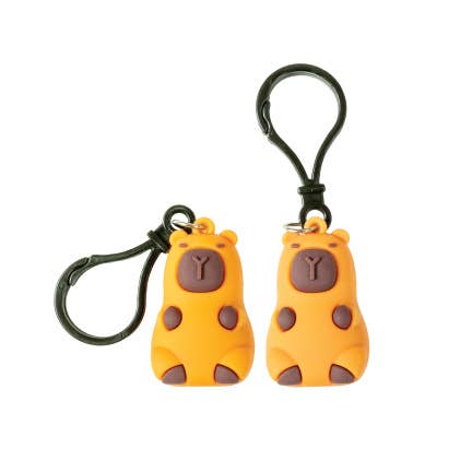 Geddes - Vente Porte-clés – enfant - Porte-clés Capybara avec mousqueton - 24 pièces5