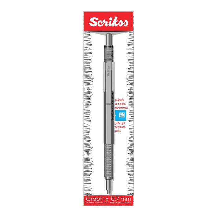 Fin Studio - Wholesale Pencil - Scrikss Graph-X Mechanical Pencil 0.7mm