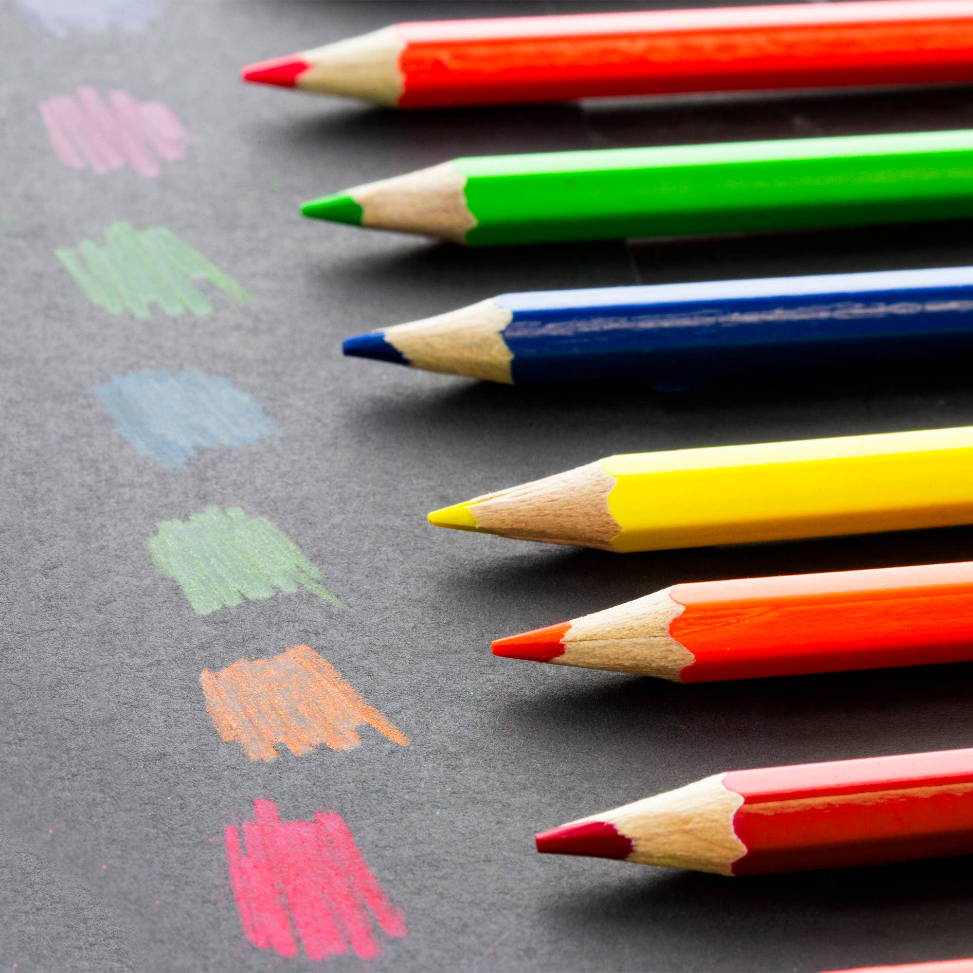 BAZIC Products - Wholesale Colored Pencil - Color Pencil Neon (8/Pack)5