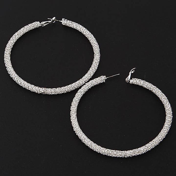 Mikrodetail-Creolen für den Großhandel von 3AM BY H&D ACCESSORIES