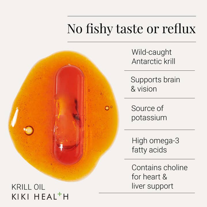 KIKI Health – wholesale Oral supplement/vitamin – Krill Oil - 30 Licaps1