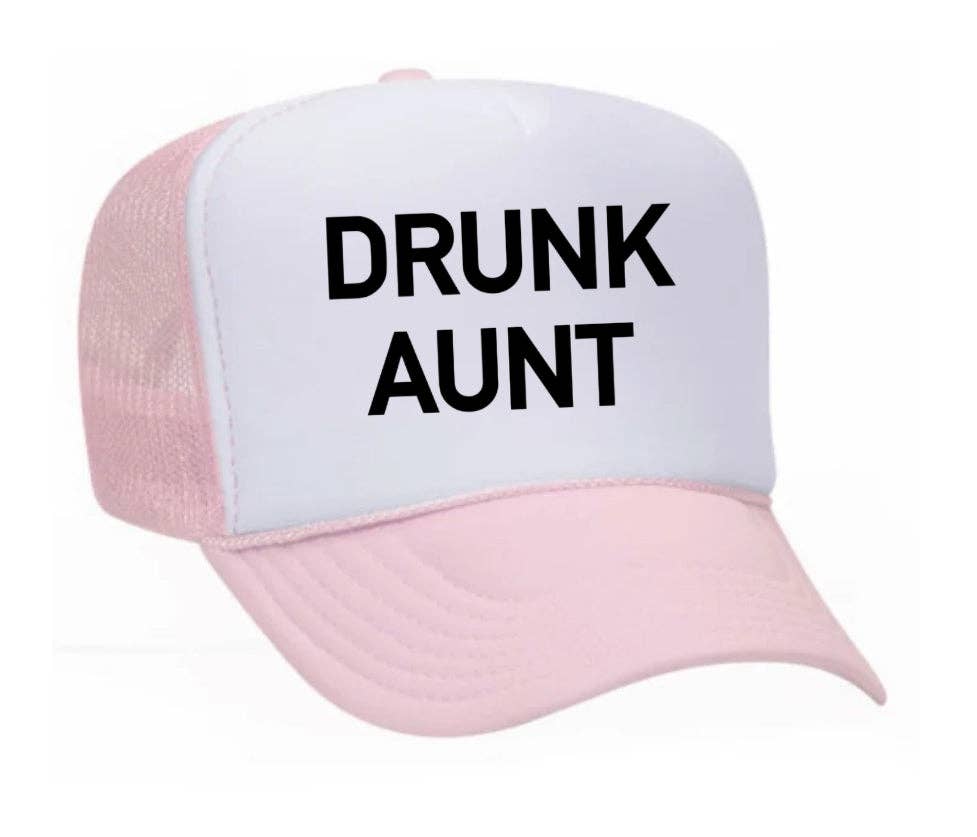 Inappropriate Trucker Hats - Wholesale Trucker Hat - Women's - Drunk Aunt Trucker Hat4