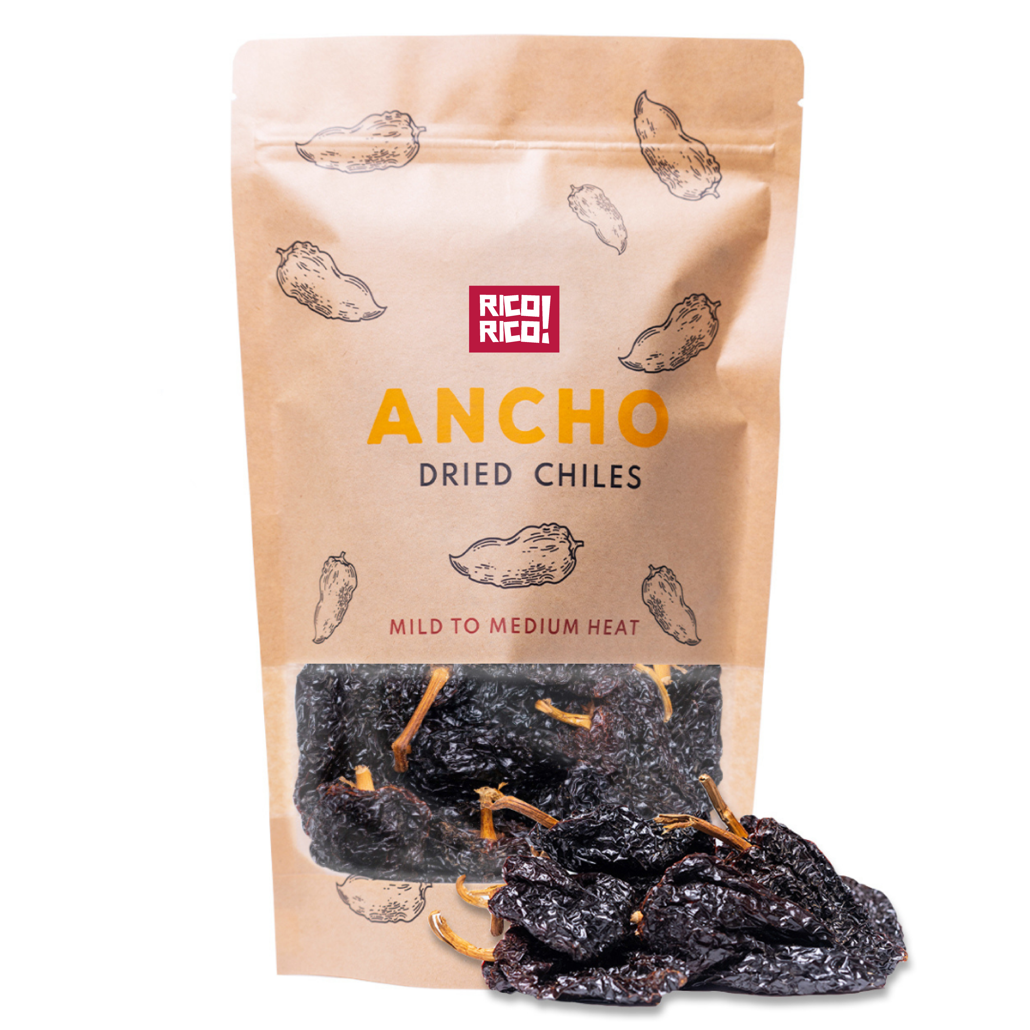 Rico Rico - Wholesale Dried Spice - 4 oz. Dried Chiles1