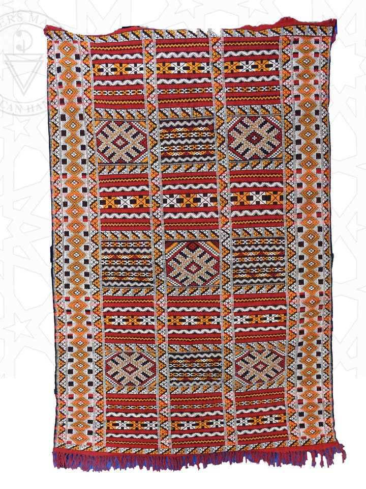 Tappeto marocchino kilim flatweave per la vendita all'ingrosso da parte di Berbers Market