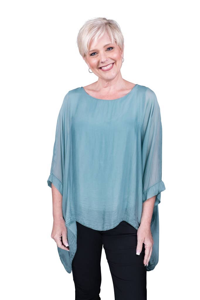 TINA Stephens Italy/Tees By Tina - Wholesale Kaftan - Women's - Sofia Silk Kaftan (BQ201)17