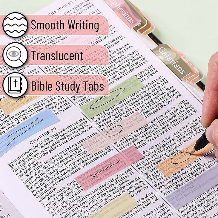 Mr. Pen- Bible Gel Highlighters and Fineliner Pens No Bleed