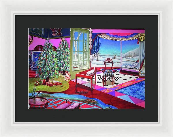 Sharon Tatem Fashion LLC - Wholesale Painting/Drawing - Christmas Painting - Framed Print15