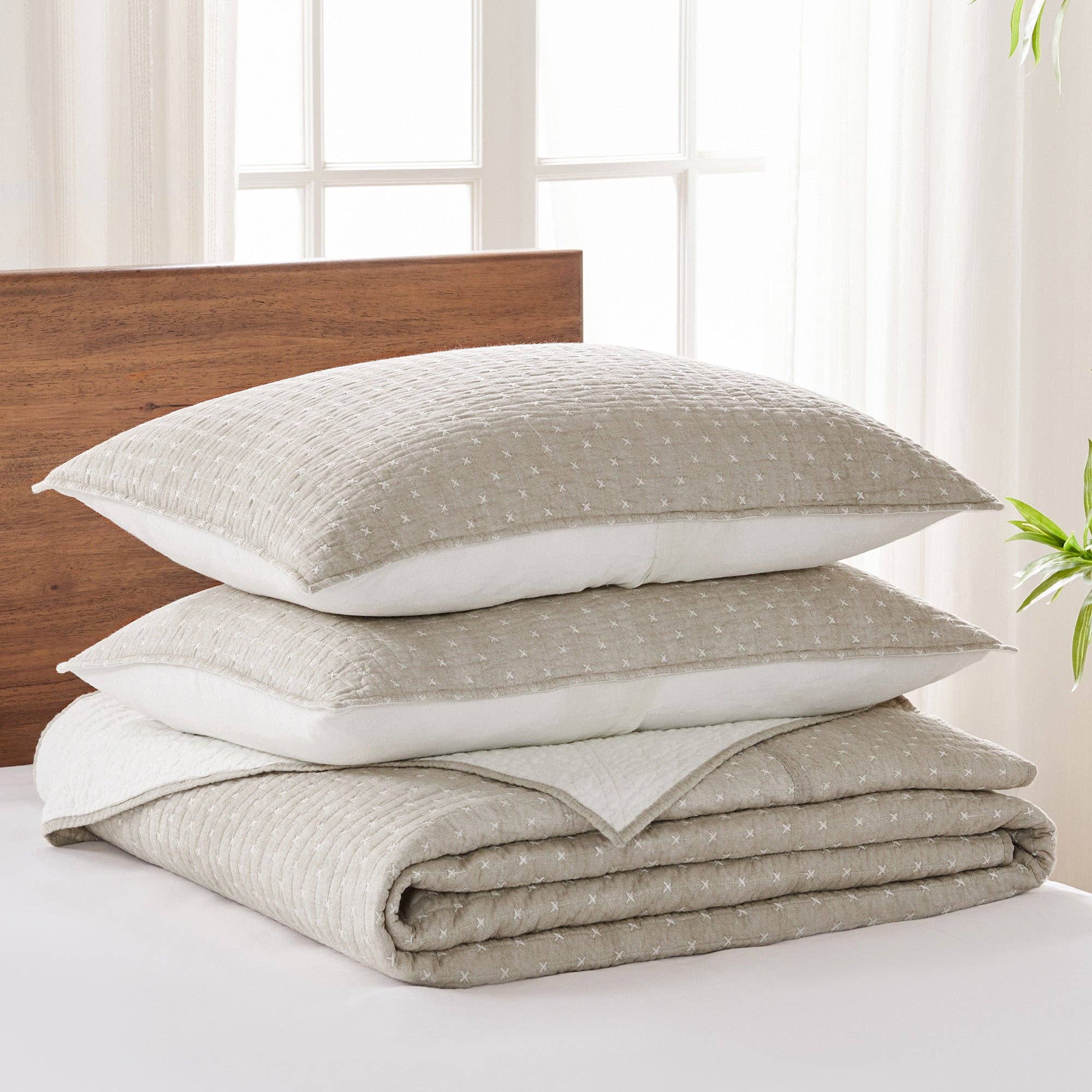 Levtex Home – Engroshandel Sengesæt – Cross Stitch sengetæppe sæt38