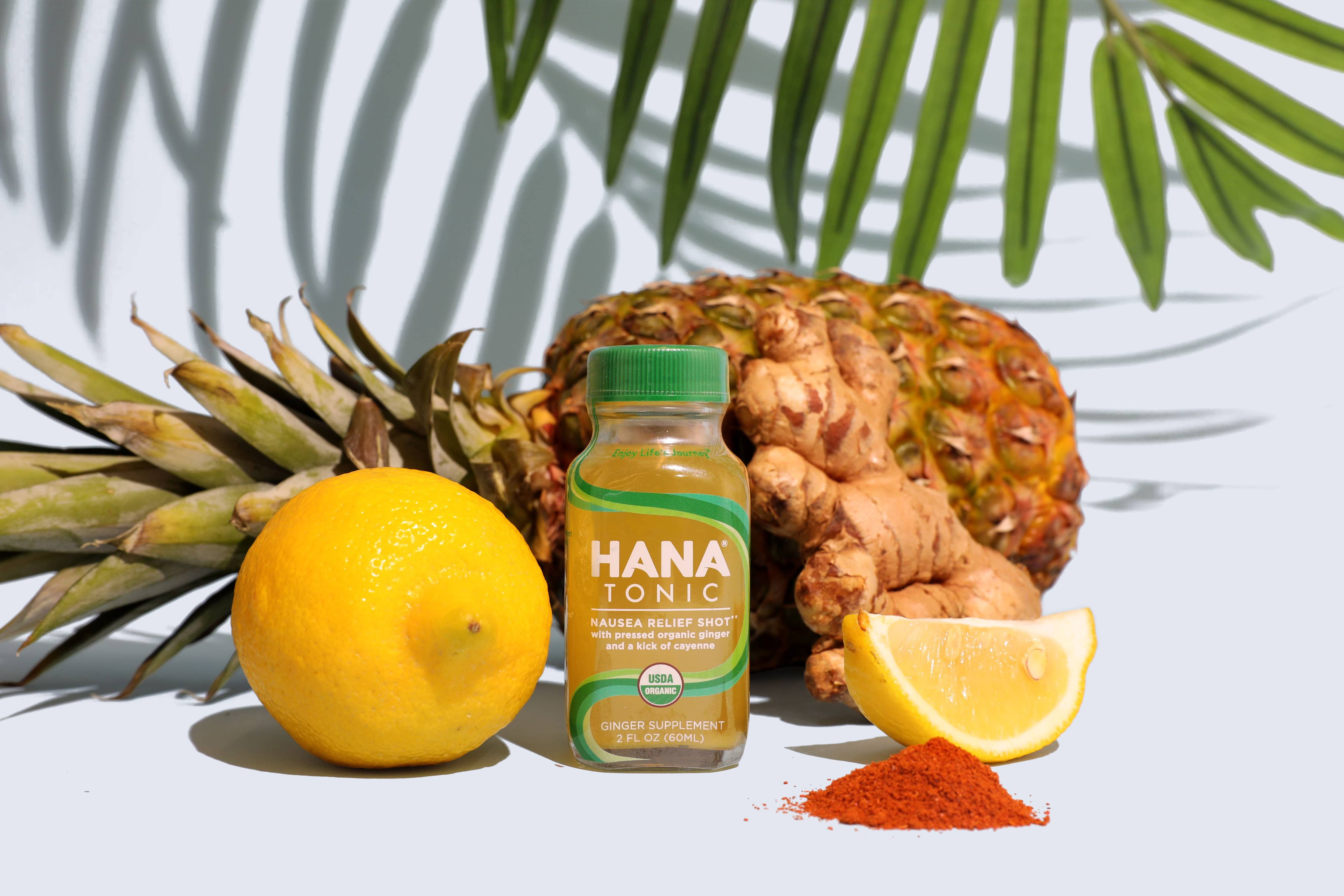 Hana Tonic - Vente Jus bien-être/fortifiants - Hana Tonic - Shot biologique au gingembre pour soulager les nausées8
