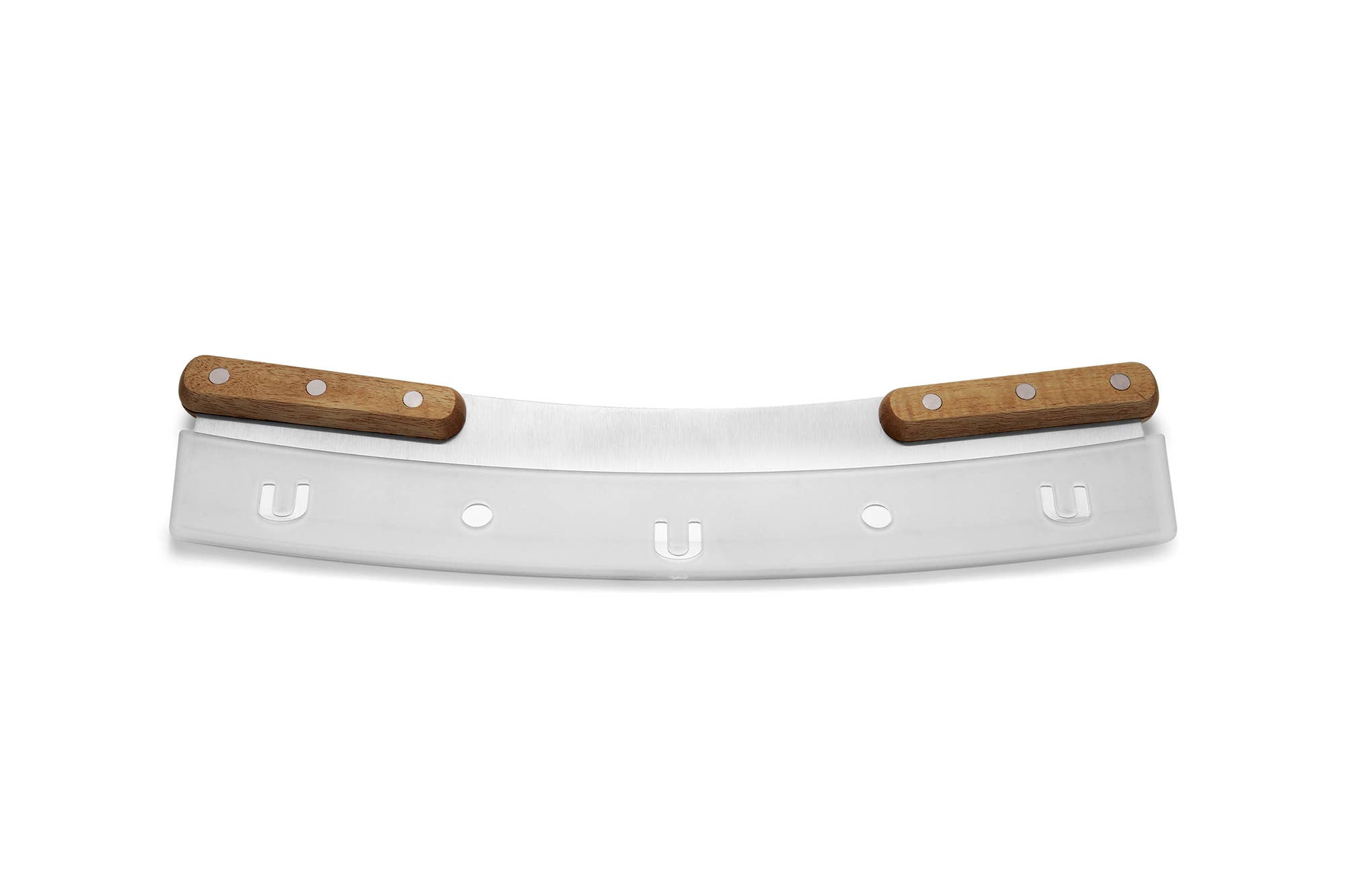 Fox Run Brands - Wholesale Pizza Wheel - Outset Acacia Pizza Cutter, Stainless Steel, 13" Blade7