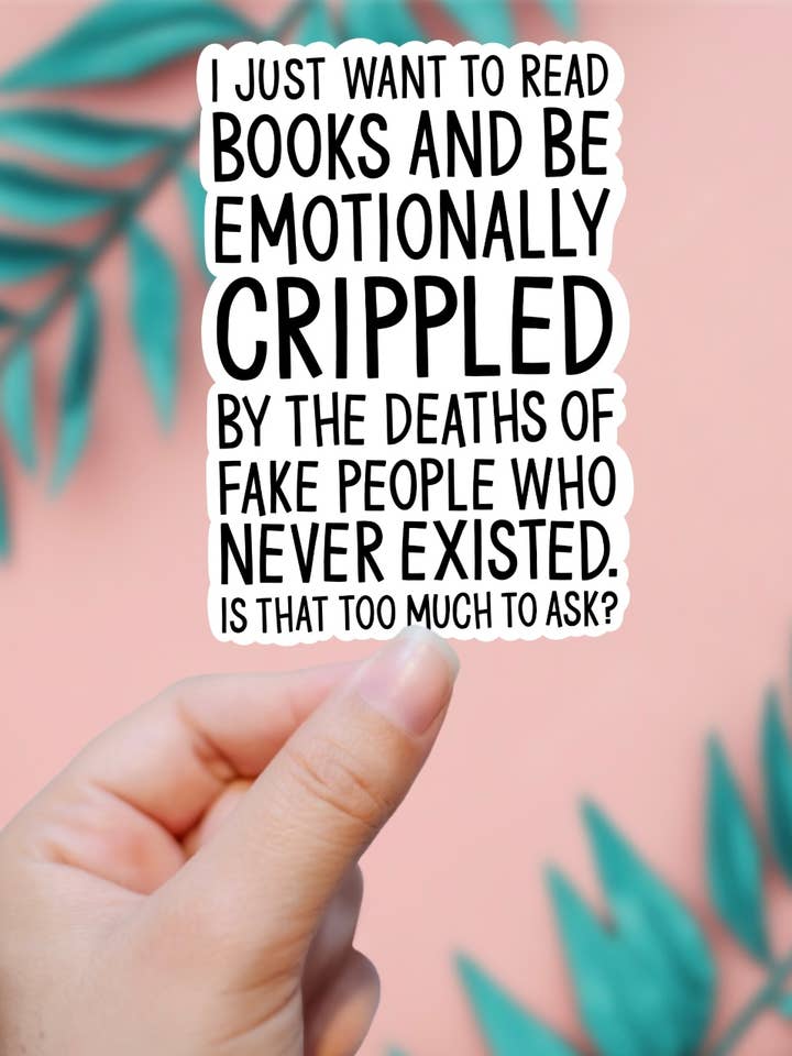 Autocollant de mort fictif émotionnellement paralysant pour la vente par EnchantingSunshine