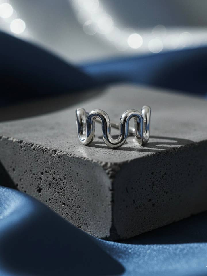 Flow Ring for wholesale by Negar Shams
