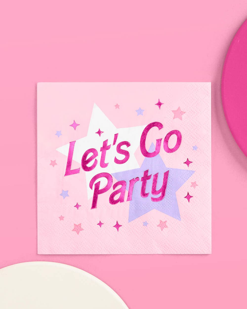 xo, Fetti - Wholesale Disposable Napkin - Let’s Go Party Pink Napkins | Pink Party, Bachelorette5