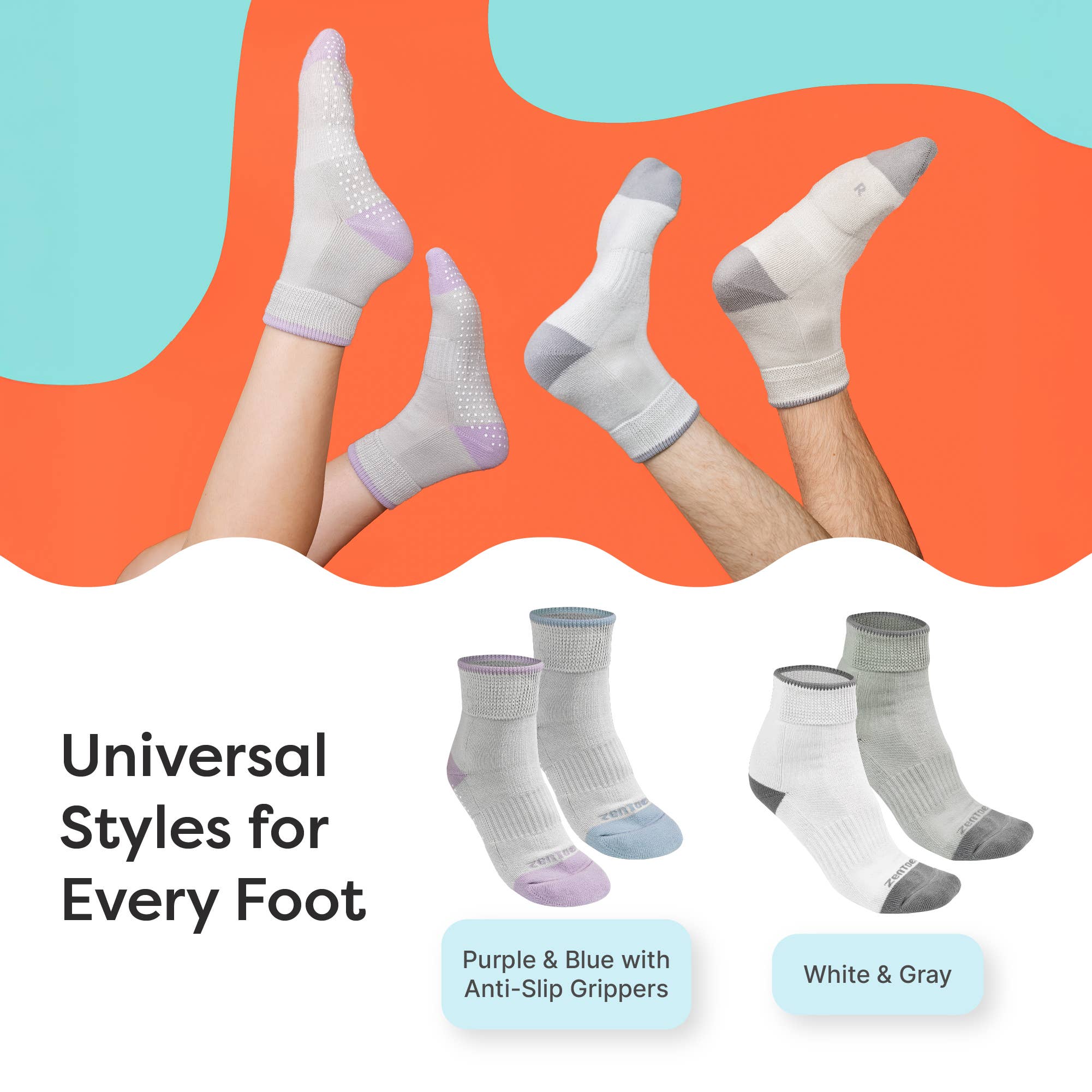 ZenToes - Wholesale Socks - Unisex - Diabetic Socks7