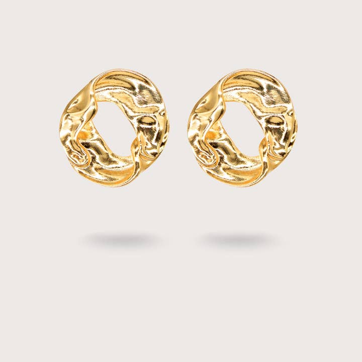 MELT Guldøreringe for engroshandel hos Paola Sanchez Jewelry