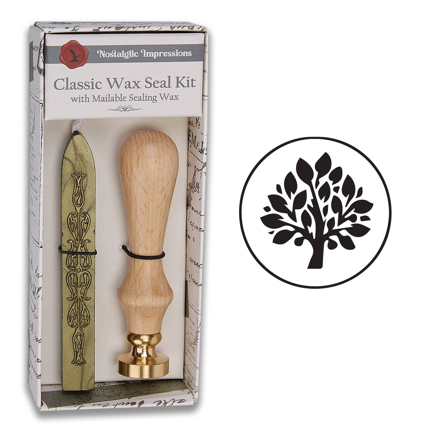 Freund Mayer & Co. - Wholesale Sealing Wax - Nature-Inspired Wood Handle Wax Seal Kits3