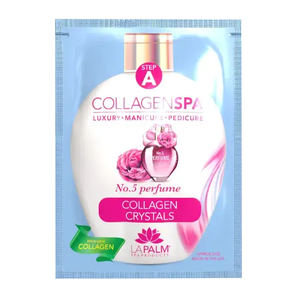 BranVx Distributors - Vendita all'ingrosso Set per manicure - La Palm Collagen Spa Kit Manicure/Pedicure 6 Fasi N. 5 Profumo5