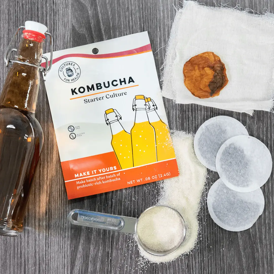 Cultures for Health - Wholesale DIY Food Kit - Organic Kombucha Starter Culture 7