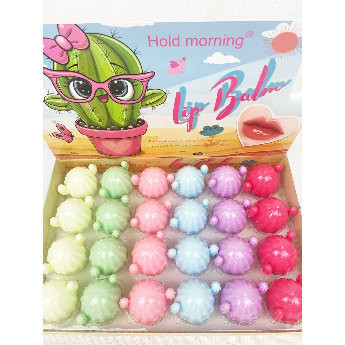 MÉLANGER LA COULEUR Baume à lèvres Cactus mignon en vente sur Faire8