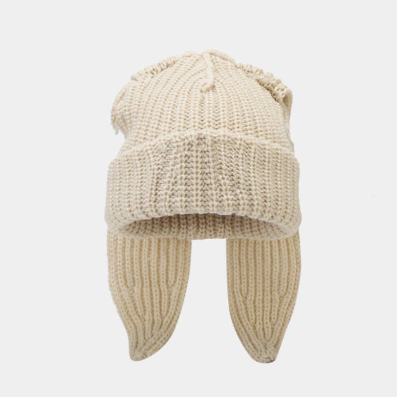Dipped Shop - Wholesale Beanie - Women's - Cute Bunny Long Ears Winetr Knit Beanie Hat DP25G7392