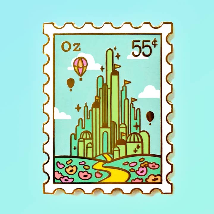 Oz Enamel Pin for wholesale by Joy Addict