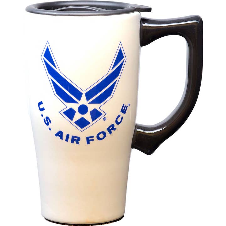 Spoontiques, Inc - Wholesale Coffee mug - Air Force Travel Mug0