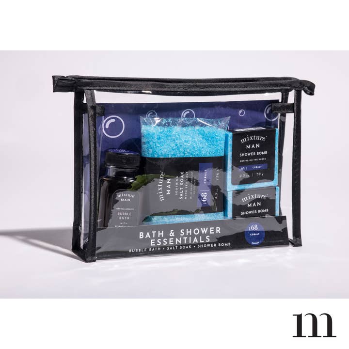 Mixture Home - Wholesale Bath & Body Set - Men's - Mixture Man Bath & Shower Essentials