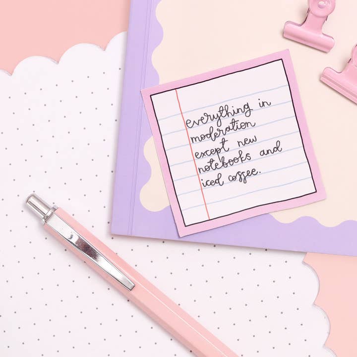 Oh, Laura - Wholesale Sticker - Vinyl Sticker - New notebooks and iced coffee3