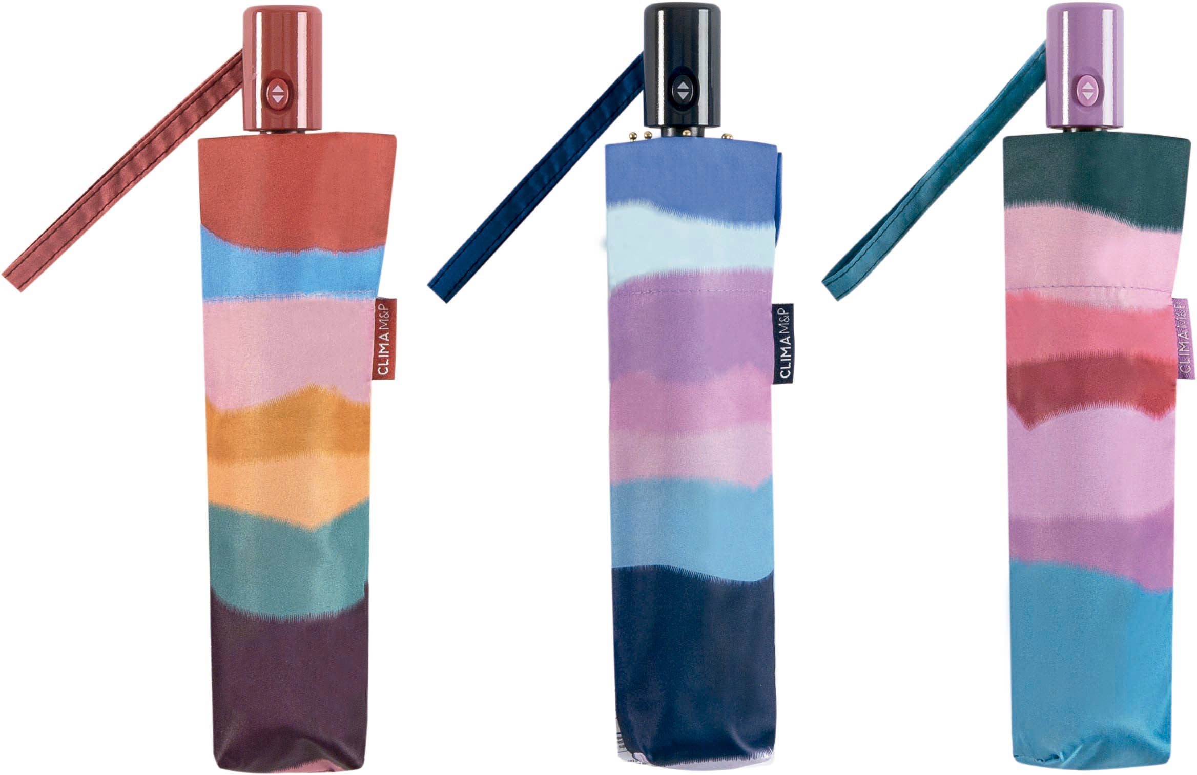 Mkr International - Wholesale Umbrella - Unisex - "Serene" Open and Close Folding Umbrella | Recycled Fabric8