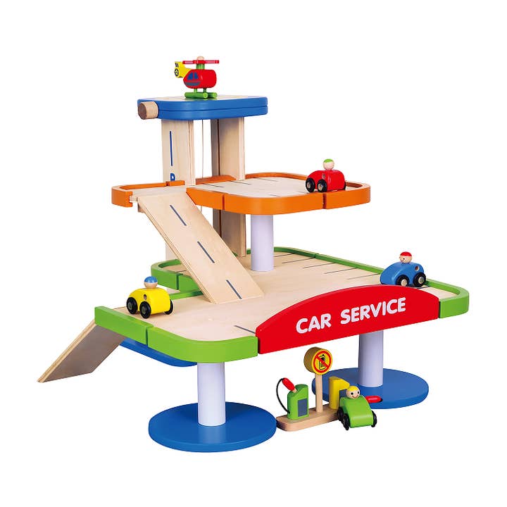 Trade Toys Limited - Wholesale Toy Set - Kids - Viga Garage Set